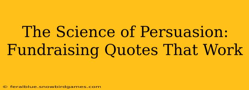 The Science of Persuasion: Fundraising Quotes That Work
