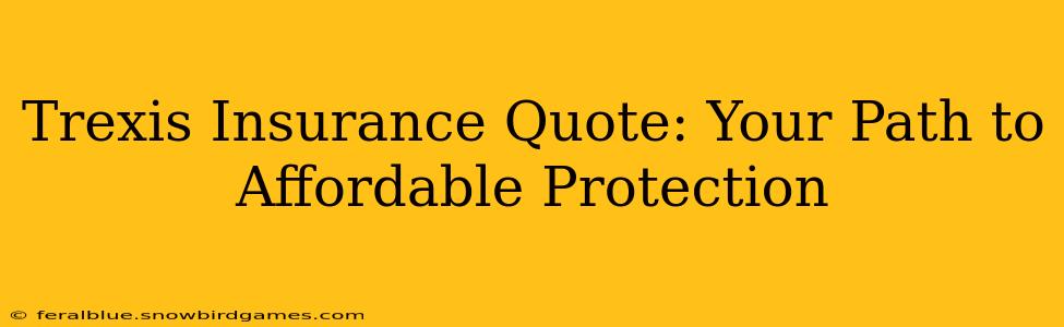 Trexis Insurance Quote: Your Path to Affordable Protection
